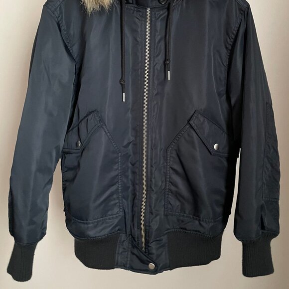 J.Crew Hooded Bomber Jacket - Picture 3 of 16